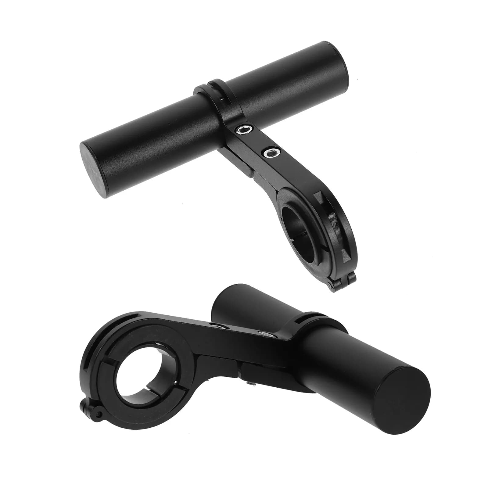 2 Pieces Universal Support for Bicycle Handlebar, for Light, Speedometer, Phone, Torch, Versatile Clamp for Bike