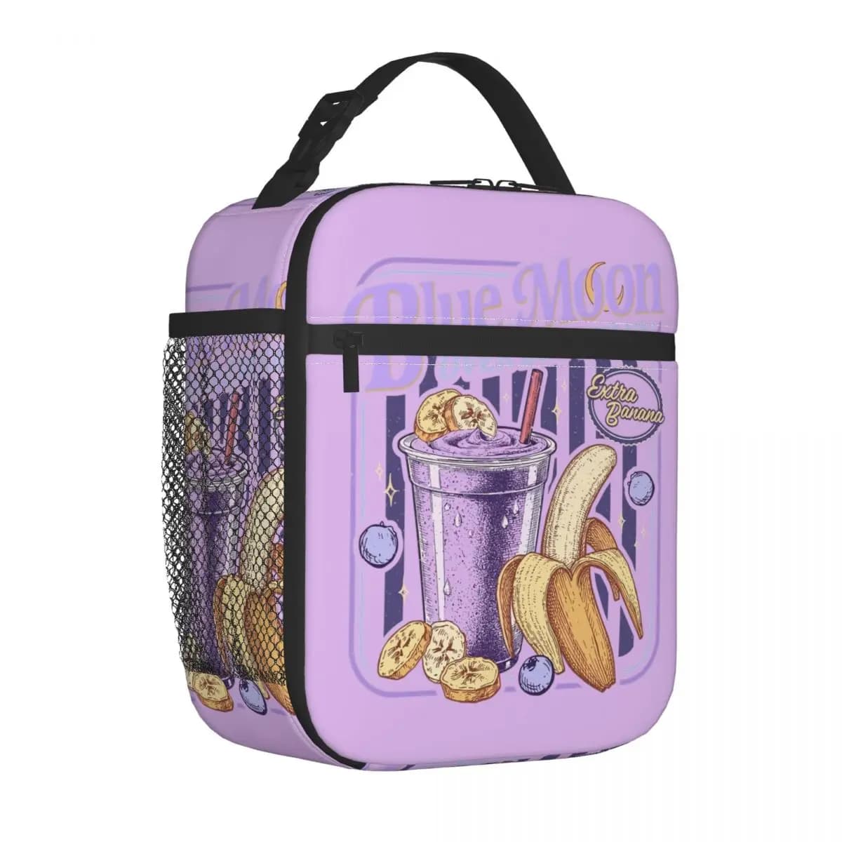 Blue Moon Over Brooklyn Heated Rivalry Accessories Borsa termica per il pranzo Contenitore per alimenti Portatile Termo-isolante Bento Box