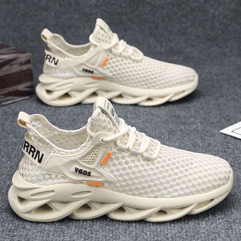 Scarpe da Corsa Uomo Estive 2026 Nuove, Traspiranti, Sottili, in Rete, Sportive Casual, con Raffreddamento ad Aria, Leggere, Slip-On