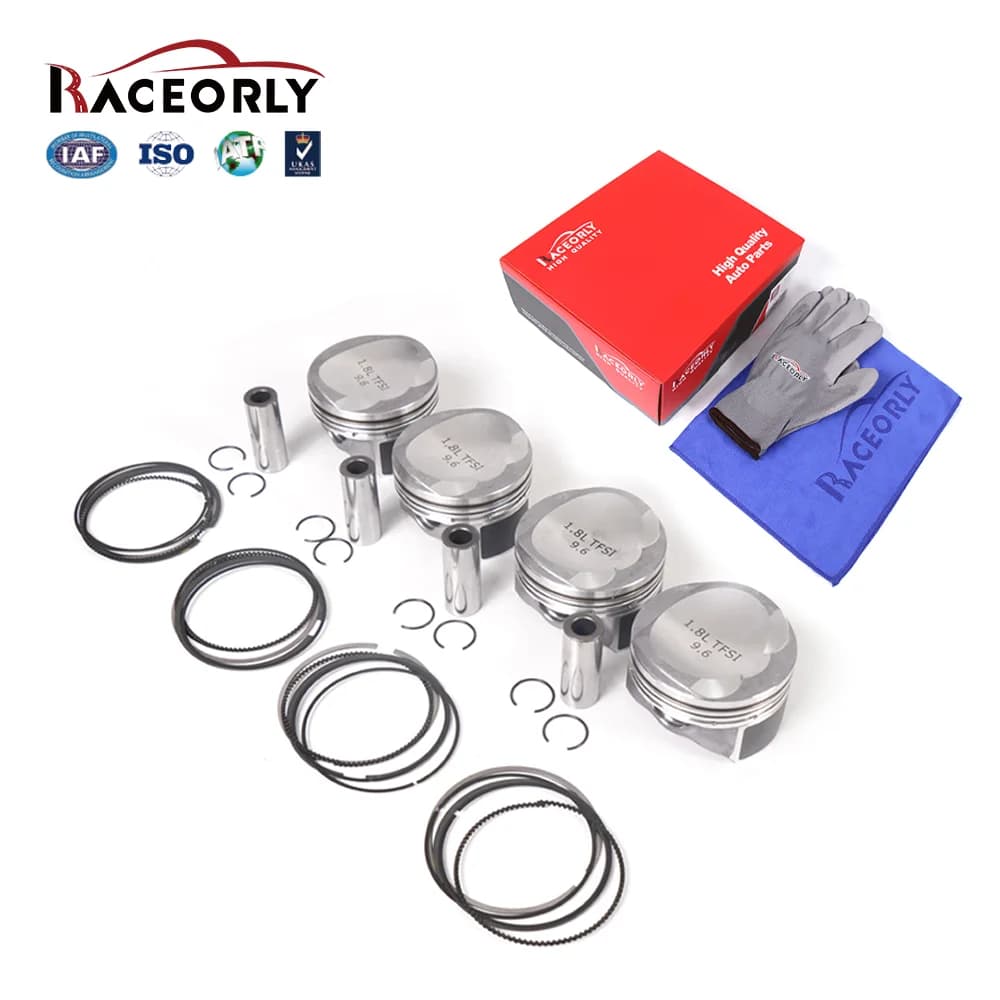 RACEORLY Pistoni Anelli +0,25 Φ21mm Per VW CC Passat AUDI A3 A4 1.8T CDH BZB CDA