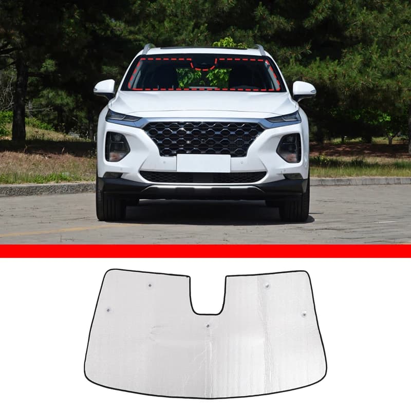 For Hyundai SANTA FETM 2019-2024 Windshield Auto Window Sunshade