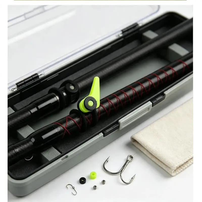 Fishing Rod Hook Keeper 5/10 Sets Easy to Carry ABS Ring Bait Lure Jig Fastener for Outdoor Camping Fishing Vacation Supplies