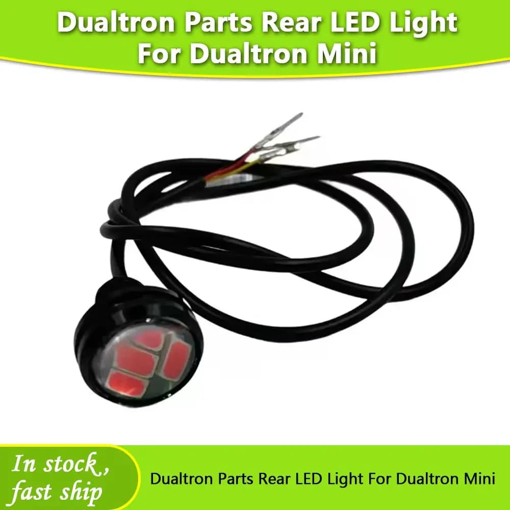 Parti originali Dualtron Luce posteriore a LED per Dualtron Mini, Mini speciale parte di accessori per scooter elettrici a motore singolo a corpo lungo