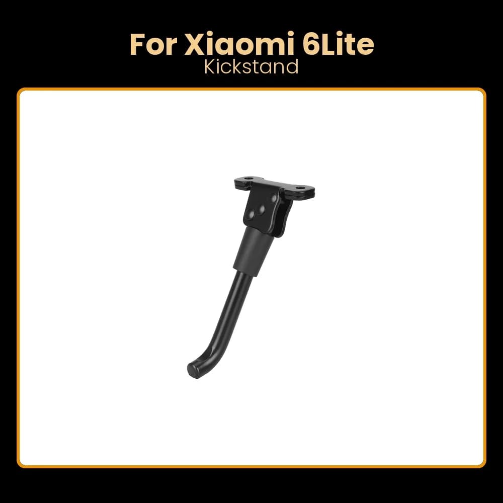 Supporto Laterale in Metallo Originale da 14CM per Monopattino Elettrico Xiaomi 6 Lite, Cavalletto di Parcheggio in Acciaio Rinforzato