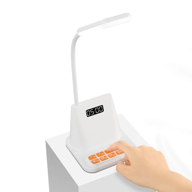 Lampada da tavolo a LED ricaricabile USB Lampada da tavolo con regolazione dell'attenuazione tattile per bambini Lettura per bambini Studio Comodino Camera da letto Soggiorno