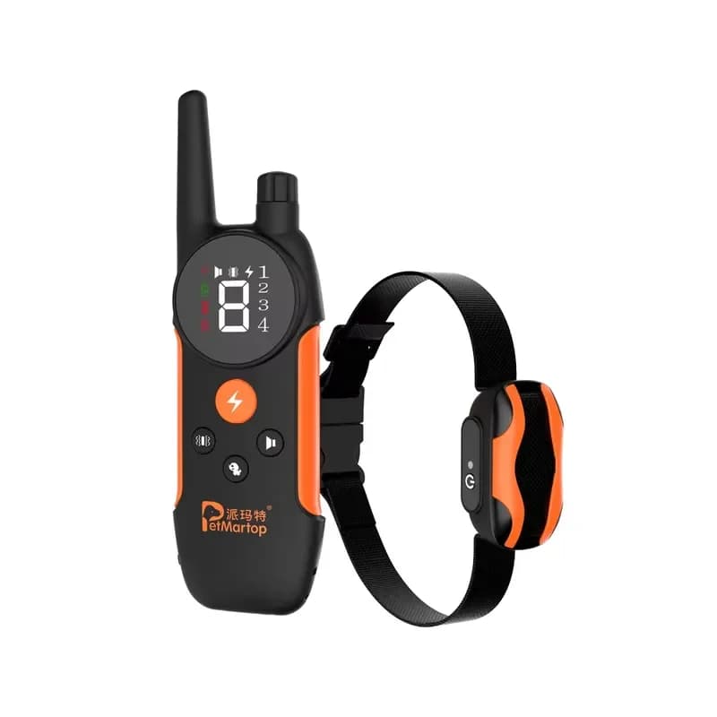 For TIZE TZ-912 Rechargeable Waterproof Electric Shock Dog Training Collar with 600 M Range Plastic Remote Control New