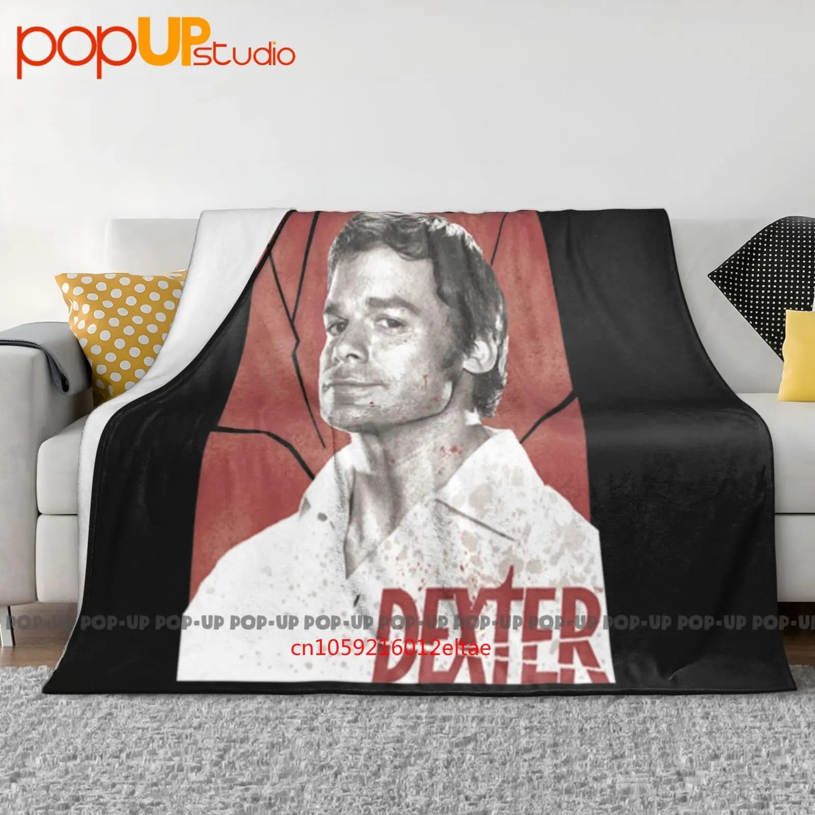 Dexter Poster Coperta ultra morbida trapunta invernale Copridivano Copriletto