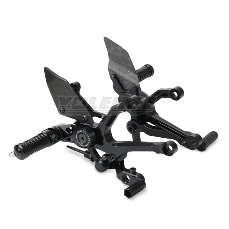 Moto Pedana Poggiapiedi Accessorio CNC Pedane Regolabili Rearset Posteriore Per PANIGALE V4 Panigale V4S 2025 In Fibra di Carbonio