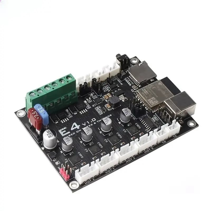 E4 V1.0 3D Printer Control Board, ESP32 Mainboard with TMC2209 Driver, Laser Engraver Motherboard for DIY CNC