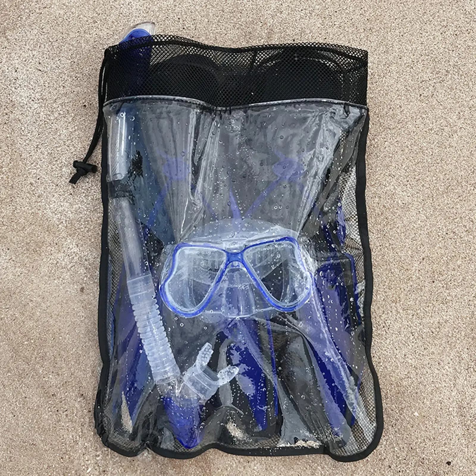 Multipurpose Snorkeling Network Bags - Diving Pine Pocket for Beach Fishing