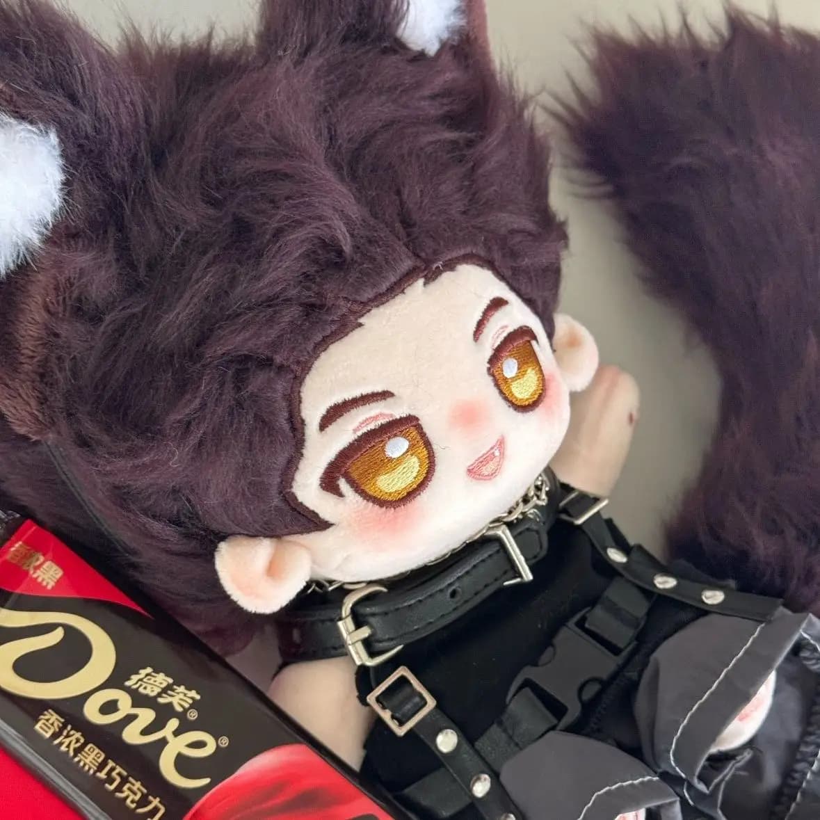 Anime Love and Deepspace Valko 20CM Plush Idol Figure Dress Up Cute Fluffy Cotton Body Pillow Mascot Birthday Gifts