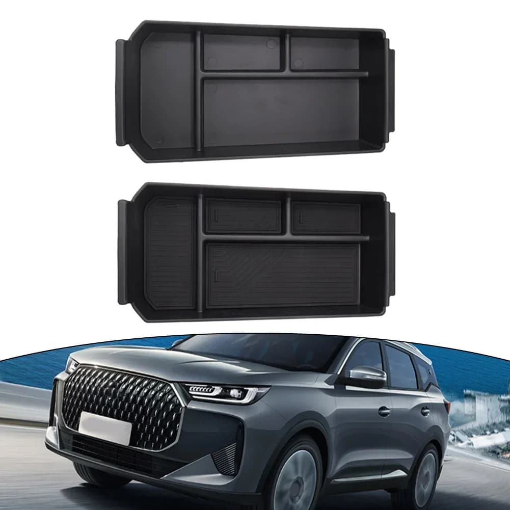 Organizzatore della console centrale dell'auto per Chery 7Plus per EBRO S700 per Tiggo 7 PRO MAX 2025 + scatola di immagazzinaggio degli accessori per la decorazione degli interni dell'auto