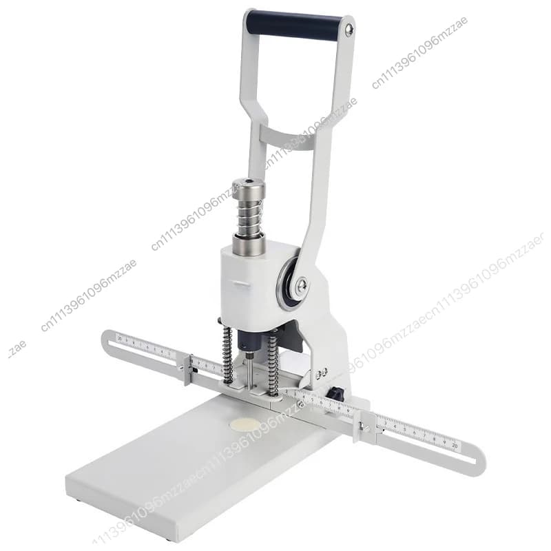 Perforatrice Manuale a Foro Singolo Rotondo per Etichette, Sacchetti di Carta, Certificati - Macchina Perforatrice Salva-Lavoro