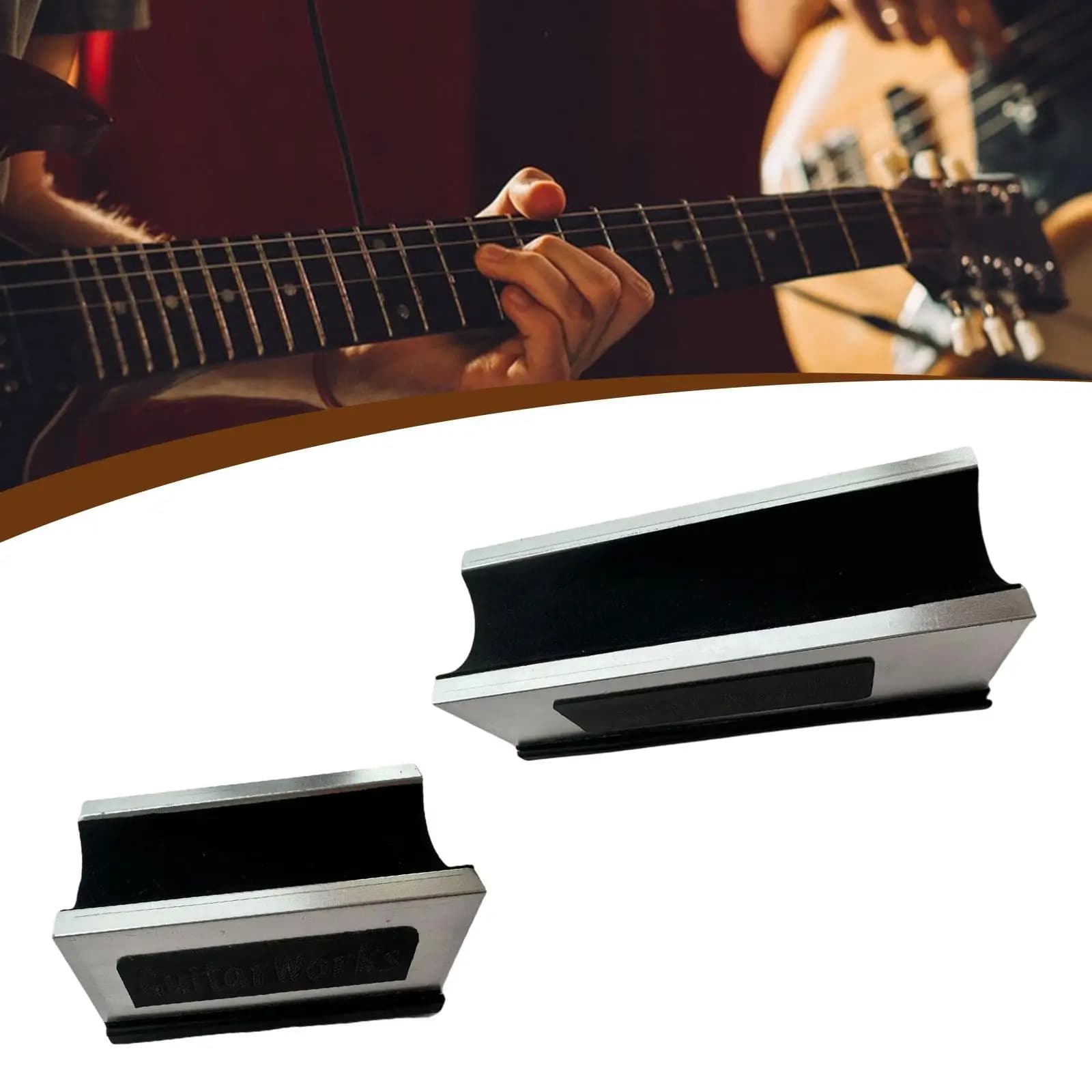 Supporto per Manico di Chitarra, Accessorio da Banco di Lavoro, Blocco di Sostegno per Strumenti a Corda, Ukulele, Chitarra Acustica, per Pulizia e Riparazione