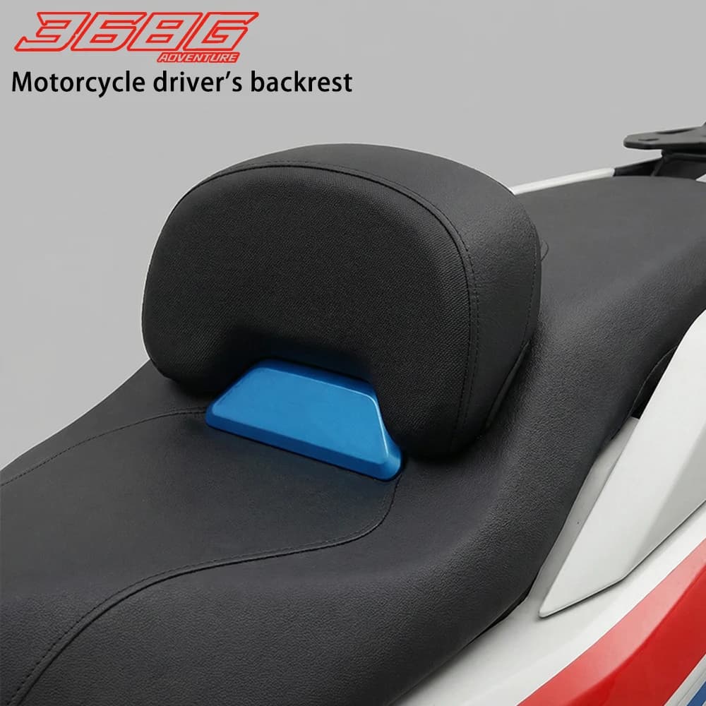 Supporto Schienale per Sella Moto Zontes 368g 368 G 2024 2025 2026, Cuscino in Pelle per Sedile Anteriore ZT368G