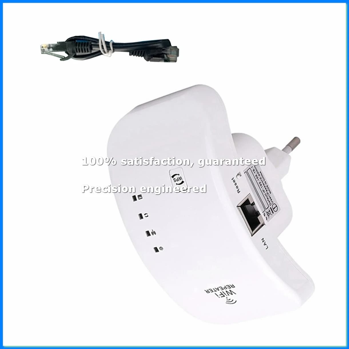 WiFi Repeater Wifi Extender 300M 2.4G Wi-Fi Booster Wi Fi Repeater Access Point EU Plug-A09I
