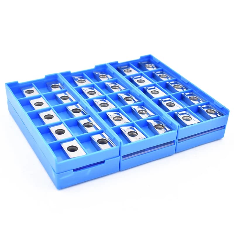 10PCS/LOT APKT1604 MA R0.2 R0.8 G2 SEHT1204 Aluminum Inserts Lathe Tool Carbide Milling turning tools APKT 1604 Blade