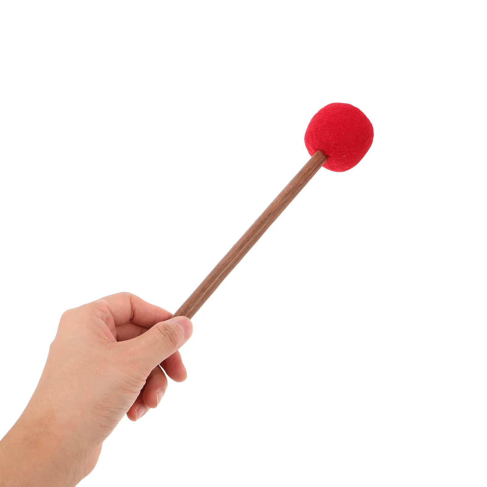 Premium Handmade Singing Bowl Striker Wooden Sound Mallet with Warm Felt Head for Deep Meditation Chanting Therapy Tibetan