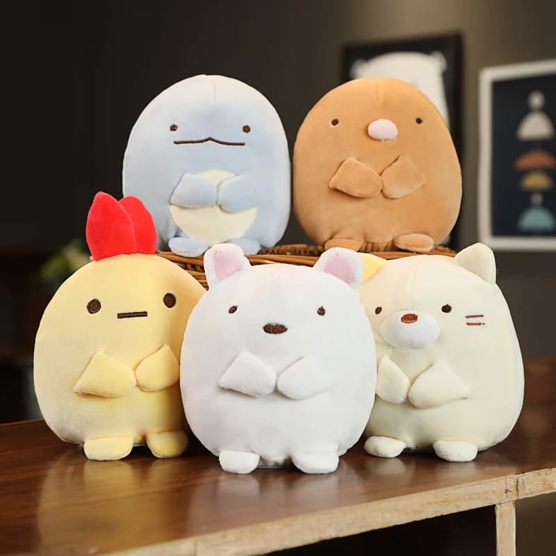 Simpatico angolo Bio bambola animazione giapponese Sumikko Gurashi peluche farcito morbido cartone animato bambini neonate regali di San Valentino 18 cm