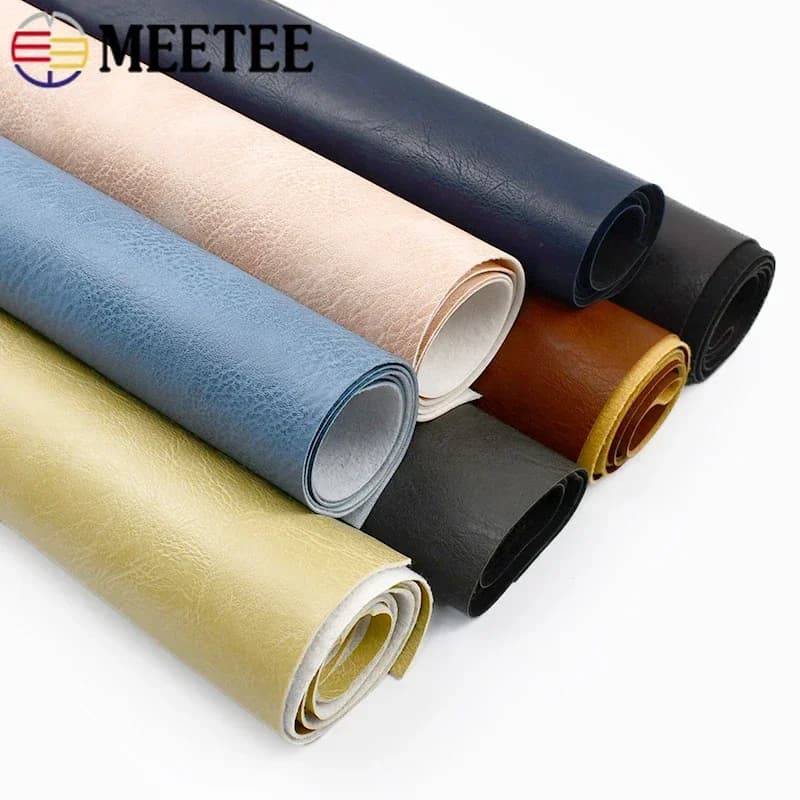 100X137 cm Meetee 0.7mm di Spessore Tessuto In Ecopelle PVC Panno per Notebook Bagagli FAI DA TE HomeTextile Mobili Materiale Decorativo