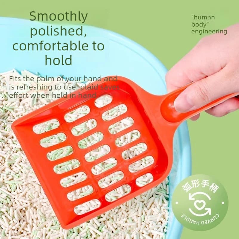 Large Size Cat Litter Scoop Large Holes Sifter Shovel For Clumping Bentonite Tofu Cat Litter Durable Cat Poop Scoop Pet Cleaning Tool