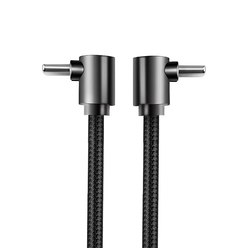 90 Degree Elbow Type-c Cables 20V 3A 60W PD Fast Charging Type C To Type C Male to Male USB Type-C For iPhone Type C Quick Wire