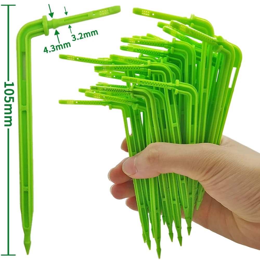Oasis 10-100M 8L/H 4L 2L giardino Micro gocciolamento irrigazione emettitore serra sistemi di irrigazione Kit 3/5mm Arrow Drippers Bonsai in vaso