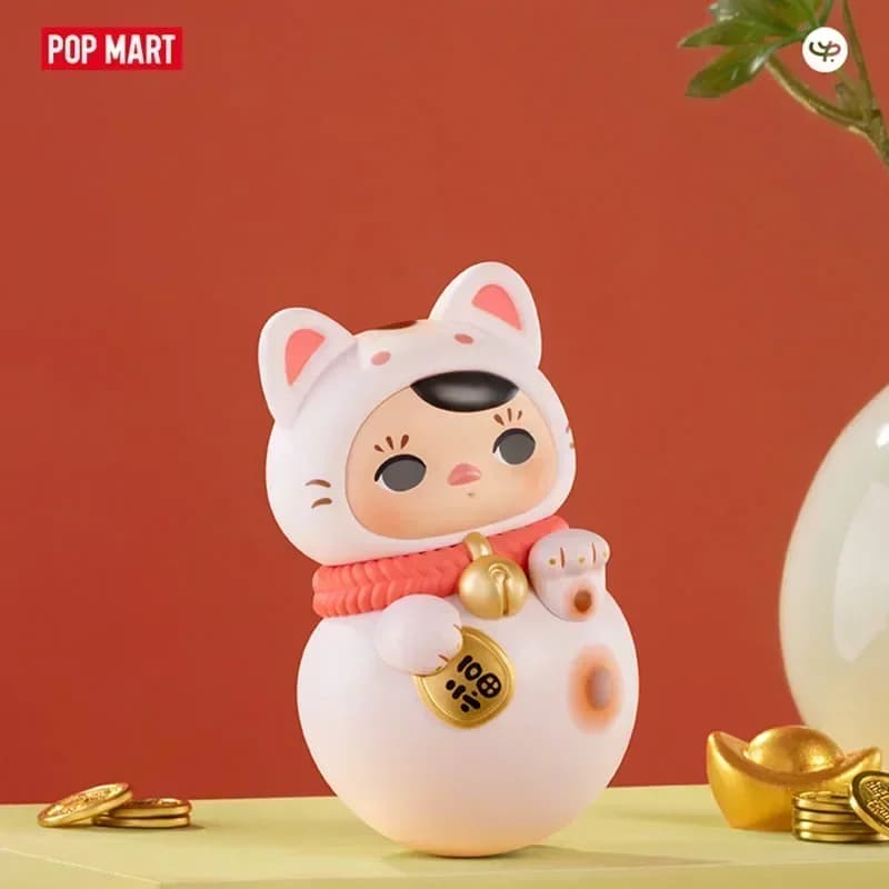 Pop mart Pucky Rolp Potp Kitty Series Blind Box Guess Bag Mystery Box Toys Original Doll Anime Figure Ornaments Gift Collection