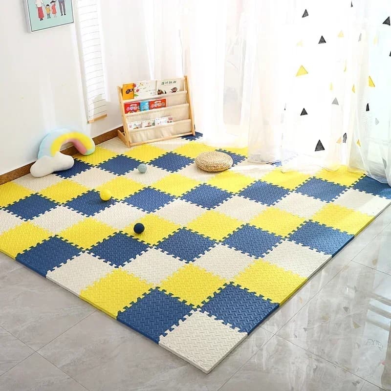 12Pcs Non-slip Baby Puzzle Floor Carpet for Kids Mats for EVA Foam Play Mat for Children Covered 30*30CM