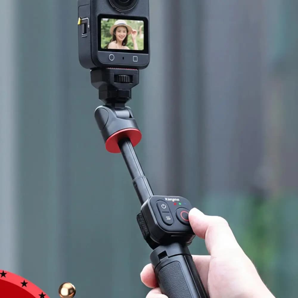 Telecomando Wireless Impermeabile con Cinturino da Polso per Fotocamera BT, Compatibile con Osmo 360/Action 6/5 Pro/4 e X5/X4/X3