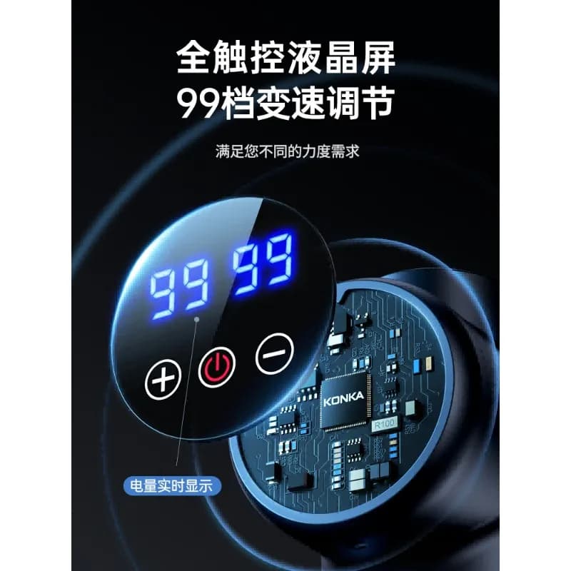 Holiday Gifts Fascia Gun Muscle Massager Relaxation Mini Electric Multifunctional Neck Rub Gun Massage Gun