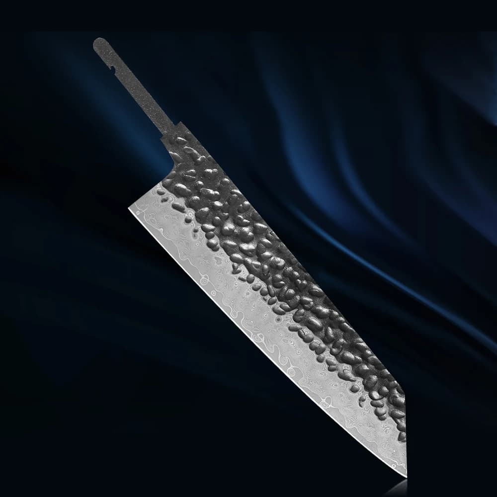 DASHWAY FAI DA TE Fatti A Mano In Acciaio di Damasco Cucina in Stile Giapponese 6 pollici Bunka Chef Coltello Lama Vuota Full Tang Bordi Affilati Strumento di Creazione