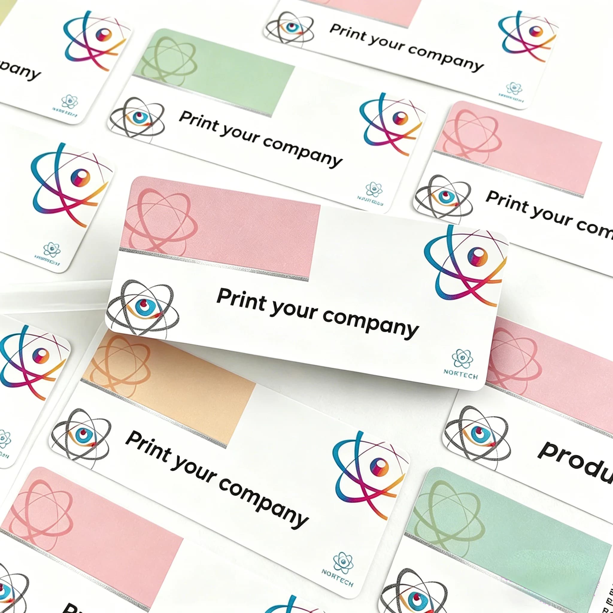 Custom Waterproof Vinyl Stickers Paper Packaging Boxes for 3ml 5ml 10ml Small Cosmetic Perfume Vials Bottles