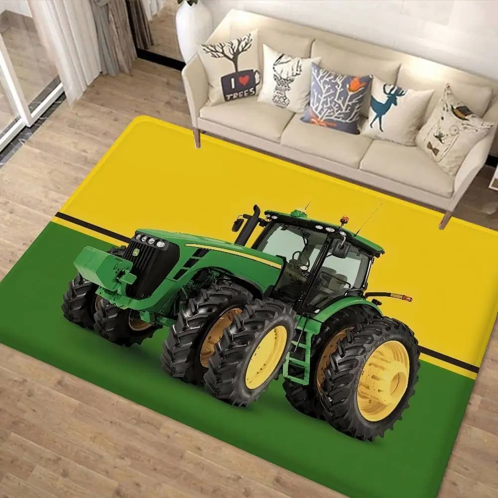 Funny Tractor Entrance Door Mat Nordic Style Home Doormat Bathroom-Toilet Mats Bedroom Hotel Decor Mat