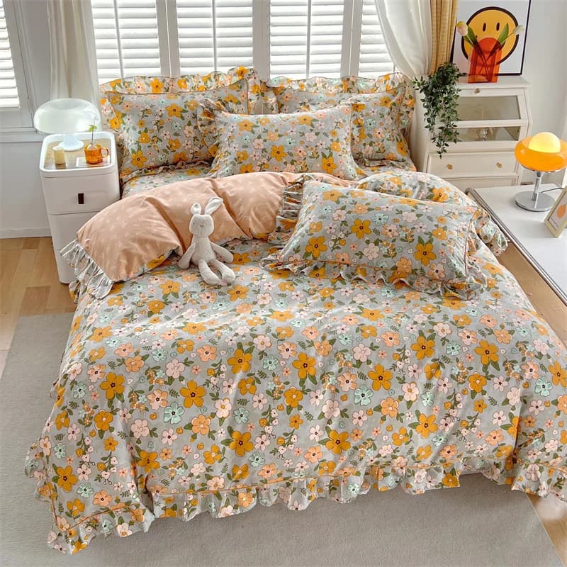 Copripiumino 100% cotone per adulti e bambini, copripiumino stampato, copripiumino per la casa, biancheria da letto, copripiumino (senza federa)