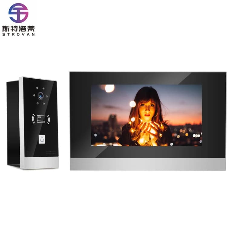 Smart Home Campanello Villa Videocitofono impermeabile Chiamata bidirezionale Citofono wireless Appartamenti