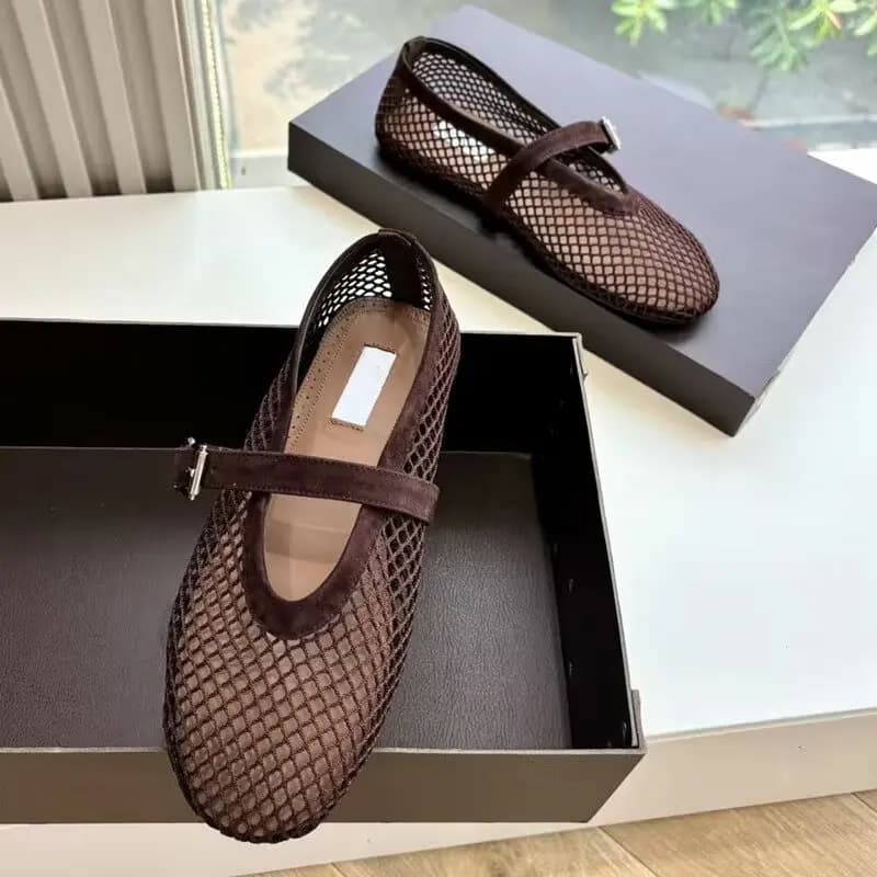 Scarpe di Lusso di Design Francese, Ballerine Intrecciate Stile Mary Jane per Donna, Scarpe da Vacanza Minimaliste, Scarpe da Danza Classica