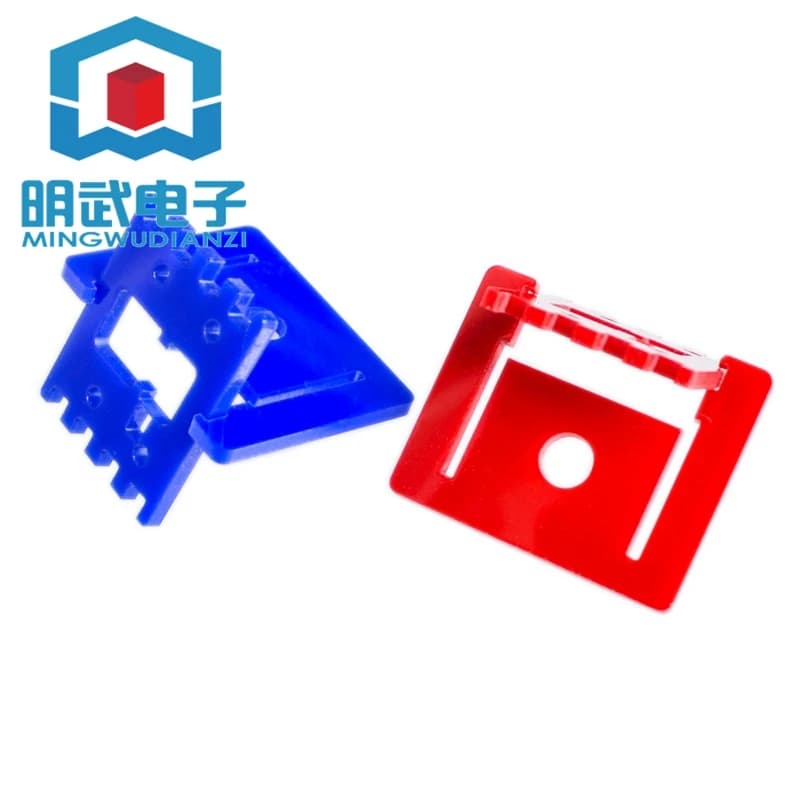 Compatible with Pi Raspberry PI camera bracket, without screws in red and blue colors