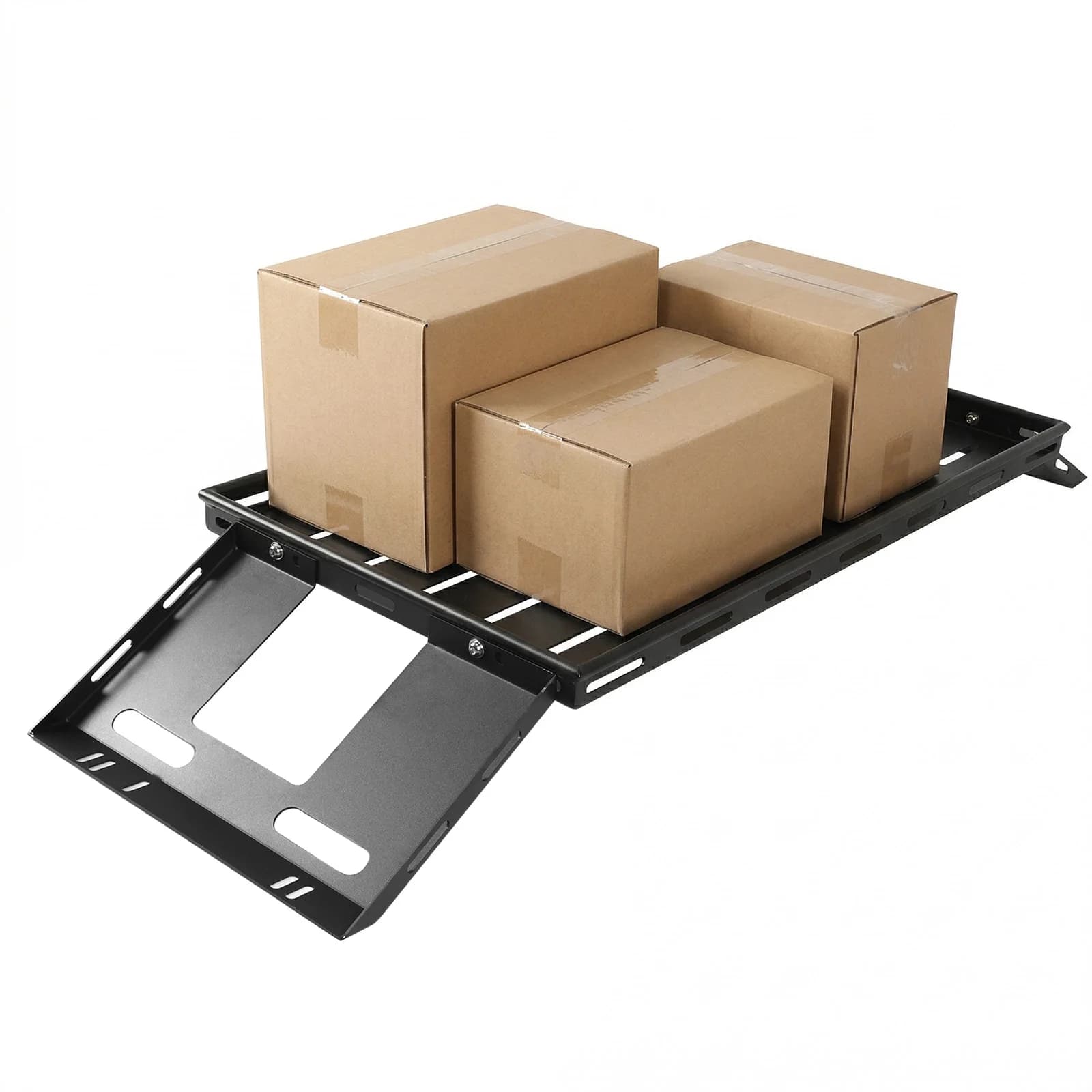 Portapacchi Auto Anti-Graffio per JK/JL Wrangler 07-25, Telaio Bagagliaio Antiruggine, Vassoio Portaoggetti Resistente, Accessori Auto