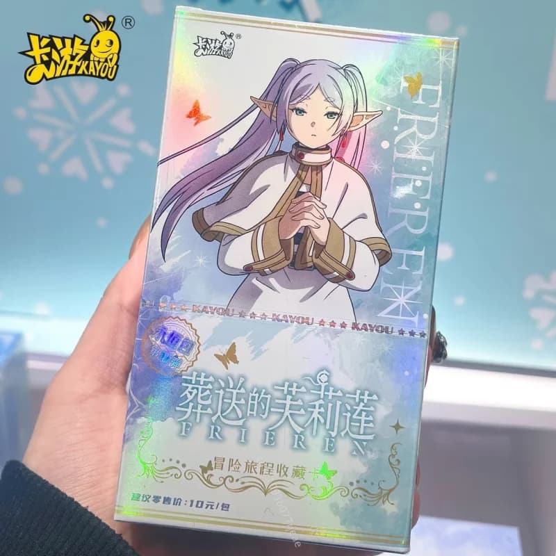 Original KAYOU Frieren Beyond Journey's End Eternal Packs Dream Journey Gift Box Binder Anime Cartoon Game Collectible Cards