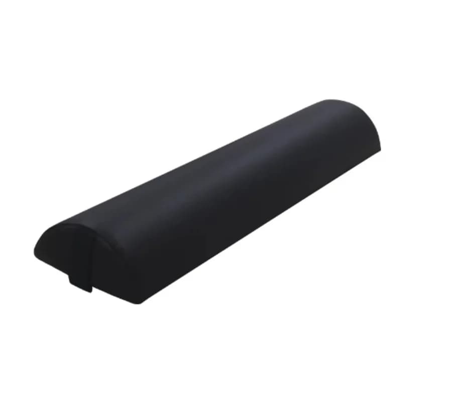Half Moon Bolster Pillow High Density Foam, Semi-Roll Support for Leg Knee Ankle Lumbar Neck Pain Relief