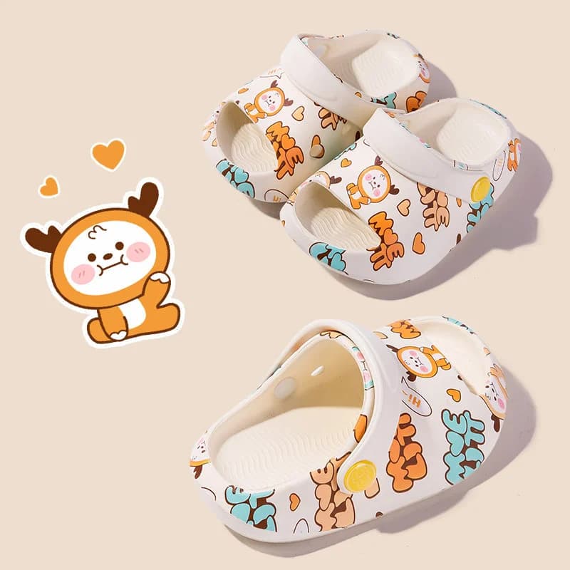 Pantofole per bambini 2023 Summer Boys Girls Baby Slipper Indoor Lovely Soft Bottom bagno bambini scarpe da giardino sandali