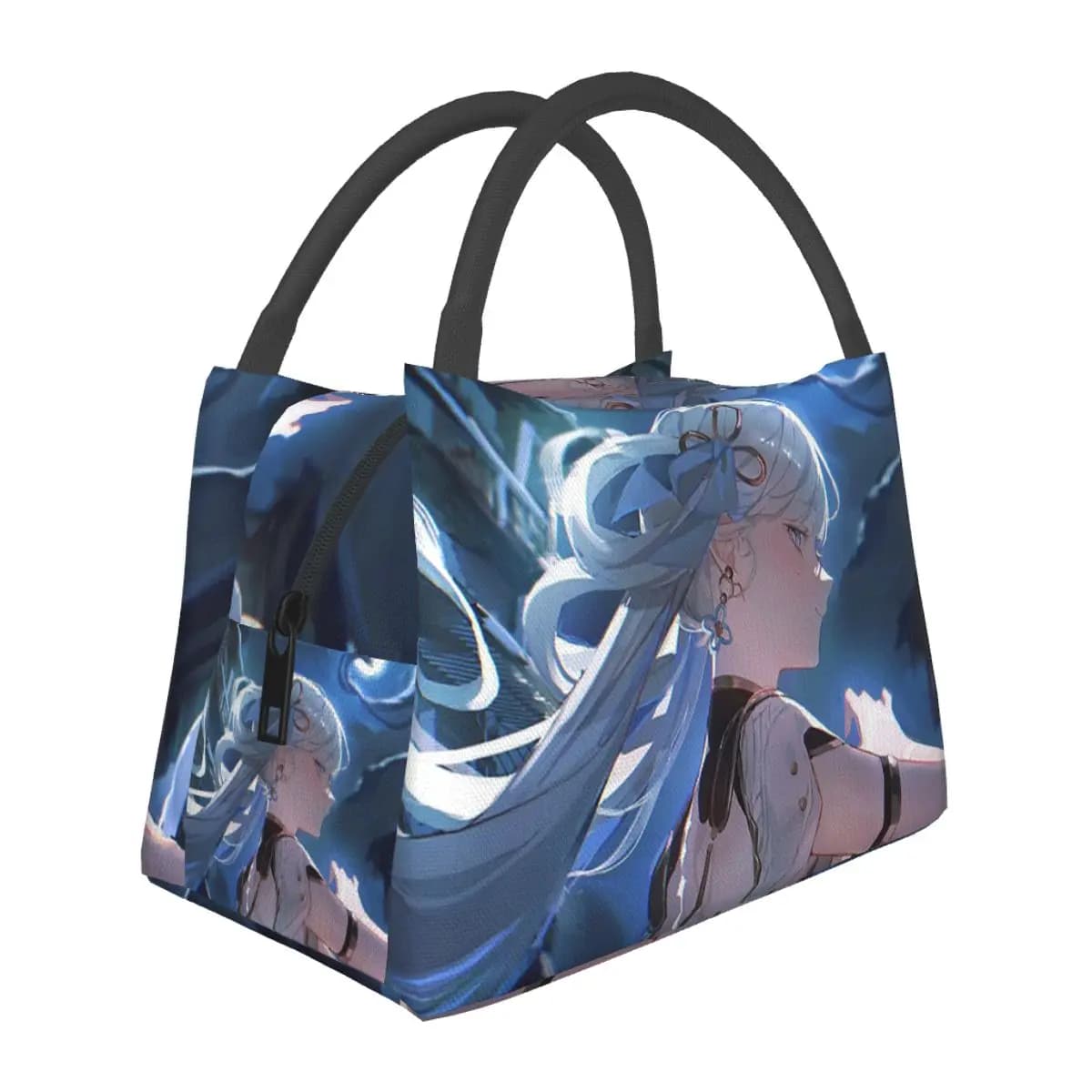 Jinhsi Wuthering Waves Insulated Lunch Bag for School Bento Storage Food Boxes Leakproof Container Cooler Thermal Lunch Box Tote