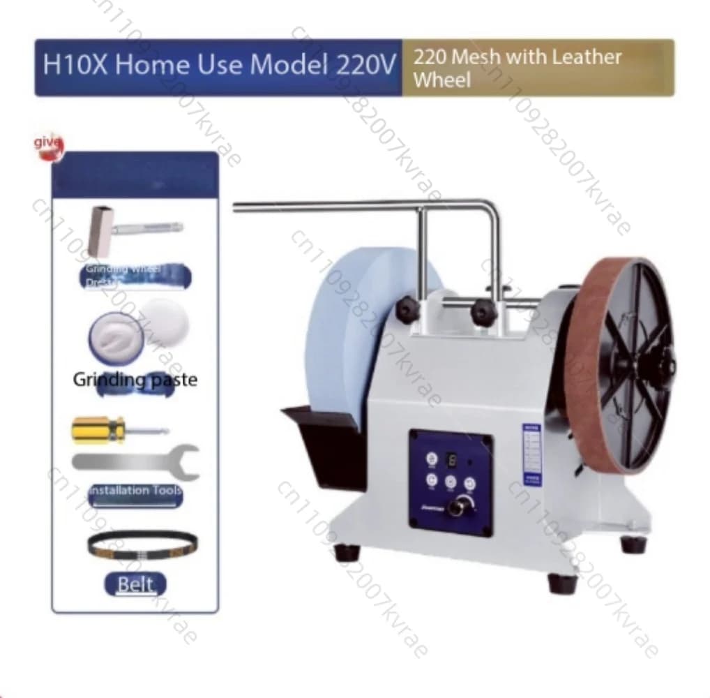 H10X Double Wheel Electric Sharpening Machine 220mesh Kitchen Knife,Water Grinder, Grinding Machine