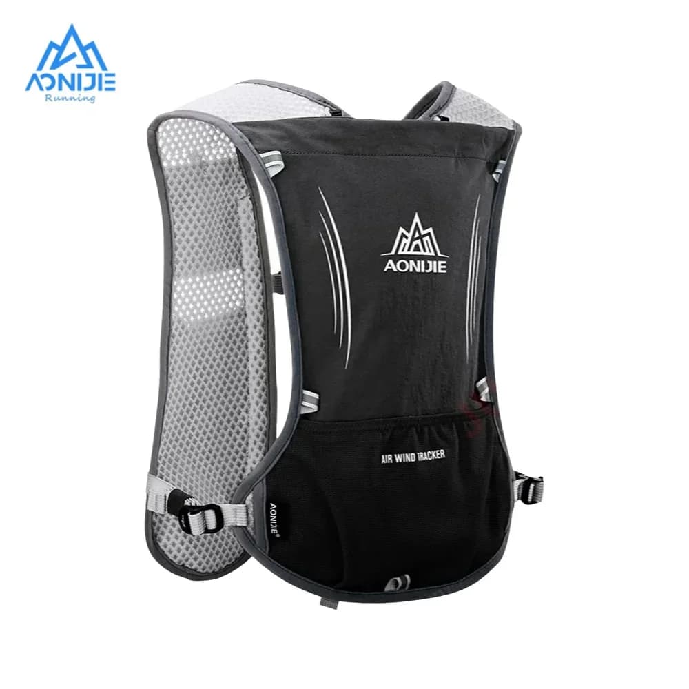 AONIJIE E913S 5L hydration backpack vest for 2 liters water bag for race marathon sports running water bottles from 600ML