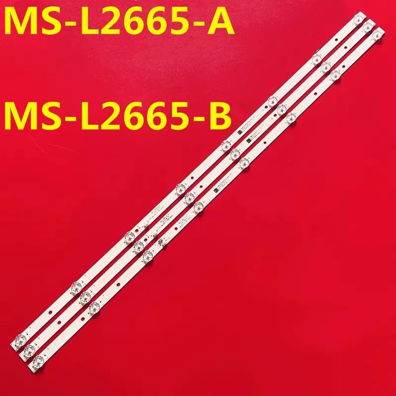 LED Backlight Strip For 40LEM-1043/FTS2C 40F9000ST EU40DT200 MS-L2665-A MS-L2665-B R72-40D04-004-13 R72-40D04-005-13