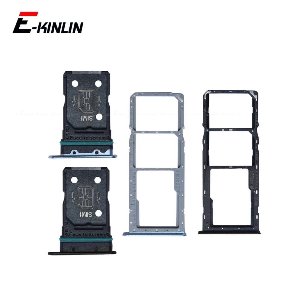 Sim Card Micro SD Card Tray Socket Holder Slot Container Connector Adapter Reader Parts For OPPO A74 A77s A78 A79 A83 5G 4G