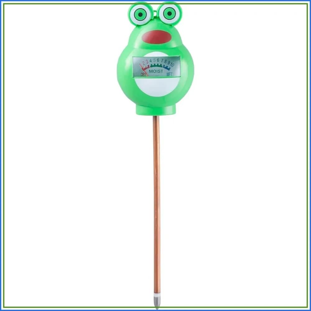 Soil Moisture Meter, Green Frog Design, Easy to Use, Accurate Reading for Plants