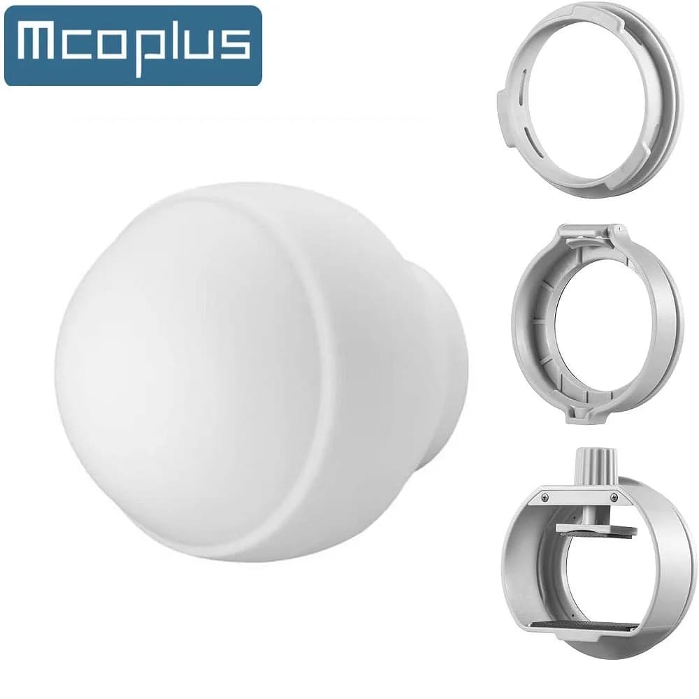 Mcoplus ML-CD15 Kit Diffusore Flash a Cupola per Godox V1S V1C V1N V1F V1O V860III V860II V850III TT685II TT600 TT685 AD200