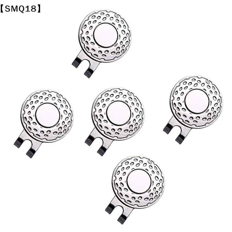 Golf Ball Mark with Golf Hat Clip Magnetic Outdoor Alloy golf marker supplies 【SMQ】